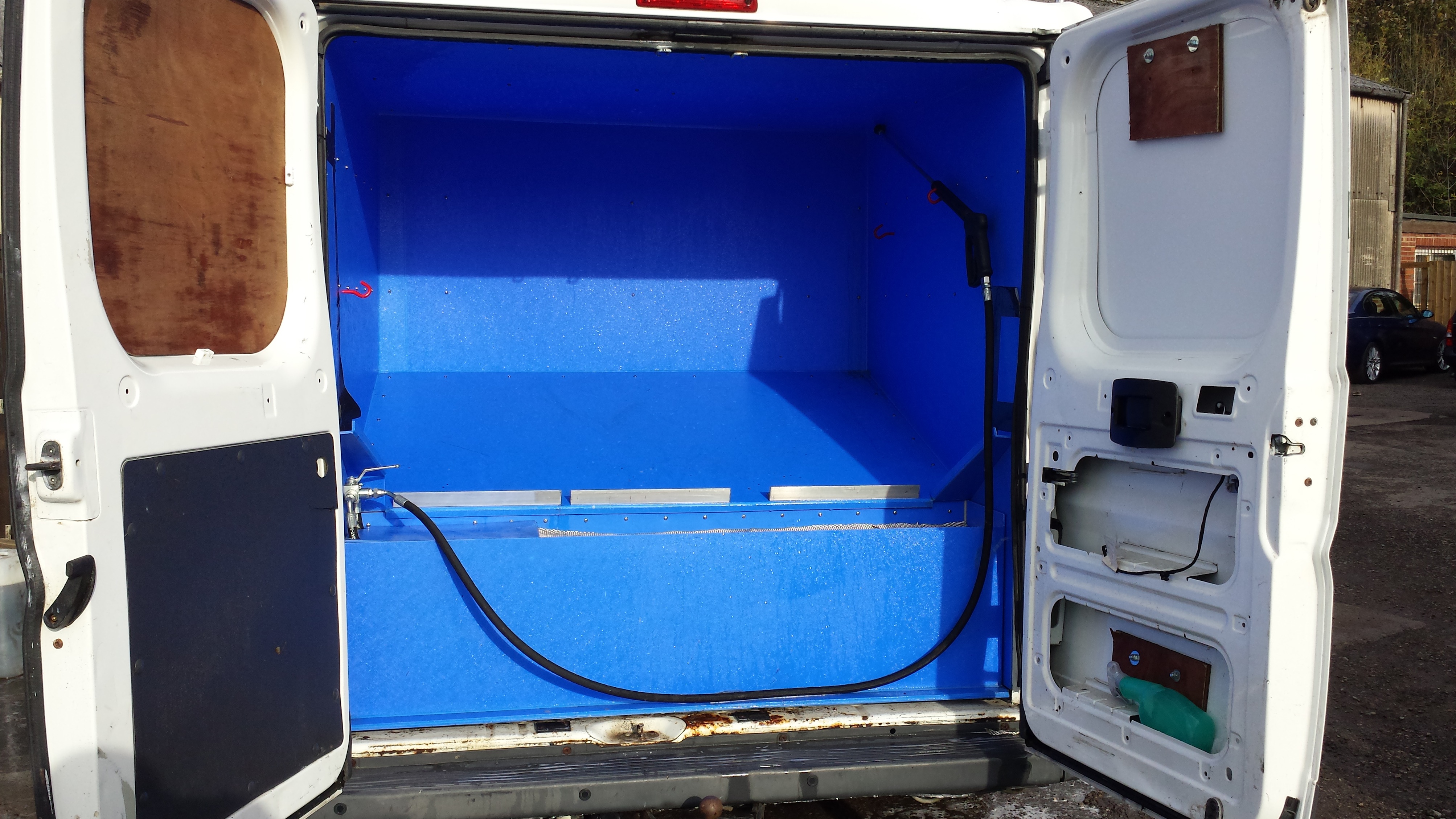 wheelie bin cleaning van for sale uk