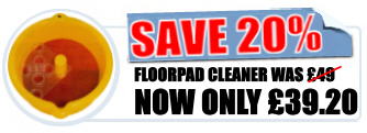 Ideal for all floorpads up to 18 inch
Robust and highly effective
Increases the life of floorpads
Clean pads produce better results!